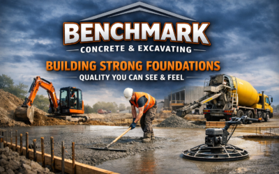 Building Strong Foundations: How Benchmark Concrete & Excavating Delivers Quality You Can See and Feel
